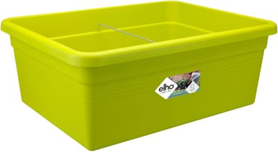 Elho green basics moestuin op wielen - Lime Groen