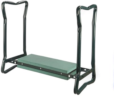 GartenMeister 2 in 1 XXL zit- en kniebank - belastbaar tot 150 kg - inclusief praktische gereedschapstas
