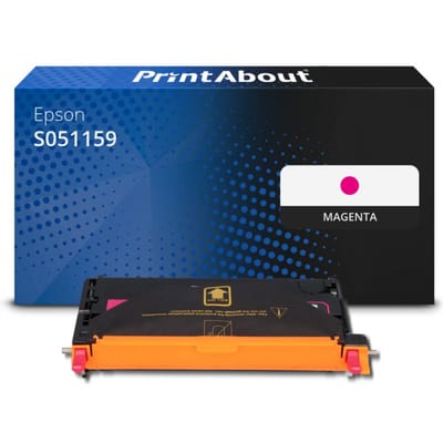 PrintAbout huismerk Toner S051159 Magenta Geschikt voor Epson