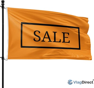 VlagDirect - Sale vlag - Uitverkoop vlag - 90 x 150 cm.