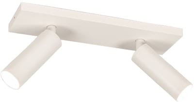 Lumidora Opbouwspot 75476 - FELICIA - 2 Lichts - GU10 - Wit - Aluminium - Badkamerlamp - IP21