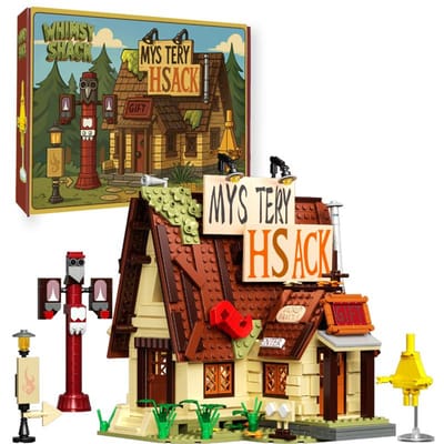 1108 PIÈCES Blocs de Construction Maison Mystère Modèle de Construction DIY Maison de Forêt de Dessin Animé Classique Jouet Éducatif DIY Cadeaux pour Enfants
