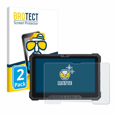 BROTECT - Screenprotector voor Dell Latitude 12 Rugged 7212 - Folie Beschermfolie matte 2 Stuks