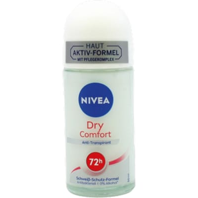Nivea Dry Comfort Roll-On Deodorant - 50 ml