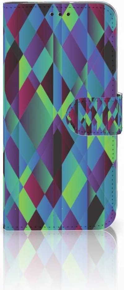 Motorola Moto G7 | G7 Plus Book Case Abstract Green Blue