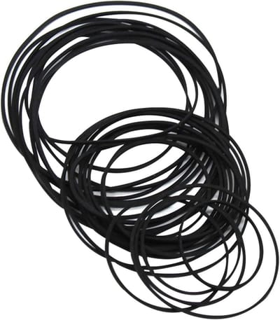 56 Stuks Universele Cassettedeck Riemschijven Set - Diverse Rubber Aandrijfriemen voor DVD, CD Spelers en Recorders