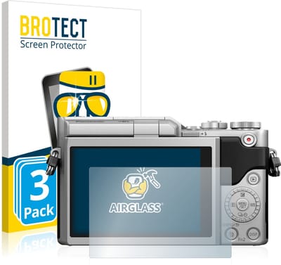 Screenprotector 3 Stuks voor Panasonic Lumix DC-GX800 Beschermglas transparant