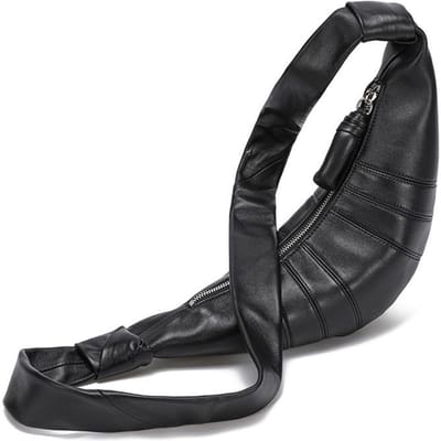 Modieuze Schapenvacht Tas Crossbody Tas Dames Veelzijdige Commuter Croissant Tas Nieuwe Trendy Niche Design Schoudertas black