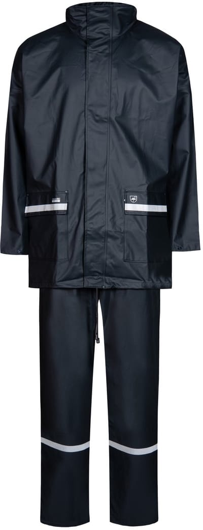 Donkerblauw regenpak van Lyngsøe Rainwear 5XL