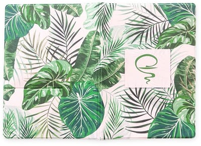 Recepten- en kaarthouder set – 2 hoezen – model Tropical Green – praktische oplossing voor medische documenten
