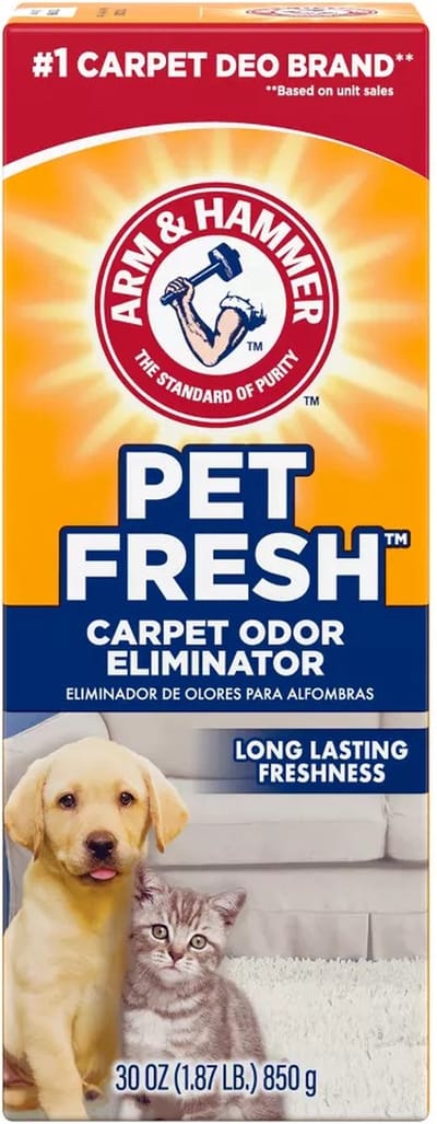 Arm & Hammer Pet Fresh Carpet Odor Eliminator – Tapijt Geurverwijderaar – 850g