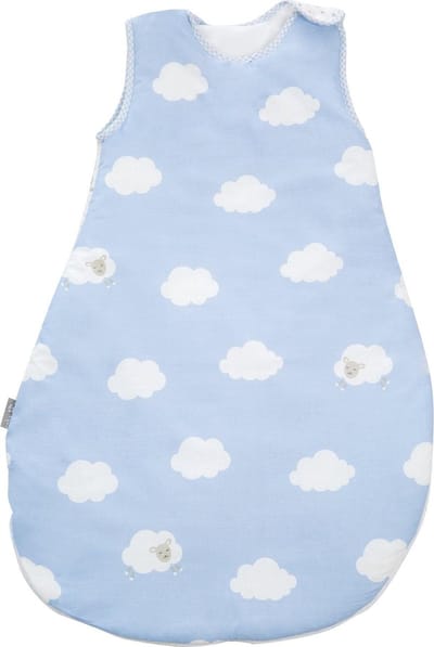 Roba Slaapzak Little Cloud Junior 90 Cm Katoen Blauw Maat 86/92