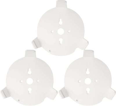 Stevige Wandbeugel voor WiFi Systeem Link Router - Perfect voor Thuisnetwerk, 3 Stuks, Wit