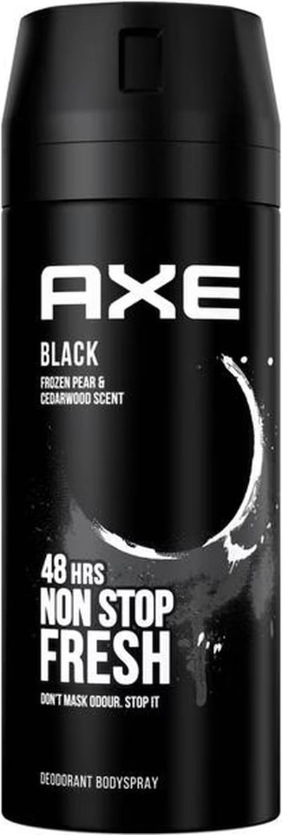 x6 Axe deo bodyspray Black 150ml