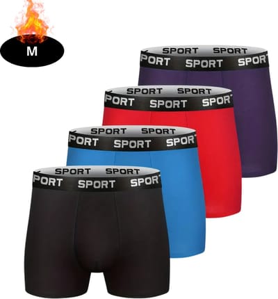 Livano Onderbroeken Heren - Boxershort - Ondergoed - Boxer - Underwear - Mannen - 4 Pack - Gemengd - M