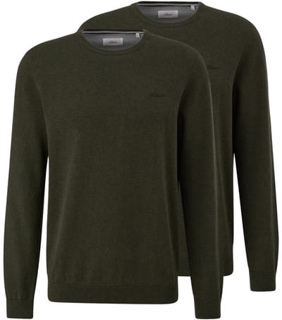 s.Oliver Heren trui 2 pack Basic