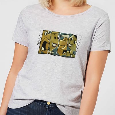 The Flintstones Vintage Women's T-Shirt - Grey - XS