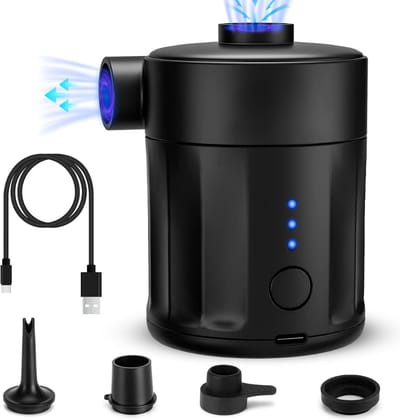 Opblaaspomp Elektrisch - Opblaaspomp Electrisch - Elektrische luchtpomp - Elektrische oppompapparaat - Elektrische compressor - Elektrische luchtcompressor - Elektrische opblaaspomp - Elektrische pomp voor opblaasbare objecten - Elektrische opblazer