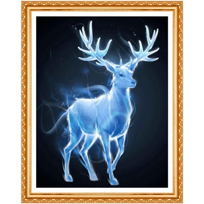 Sika Hert DIY Handgemaakte Diamant Schilderen Kruissteek Kits Diamant Borduurpatronen Strass Steentjes 20X30CM white