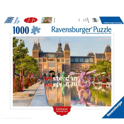 Top1Toys Ravensburger puzzel Amsterdam rijksmuseum 1000 stukjes