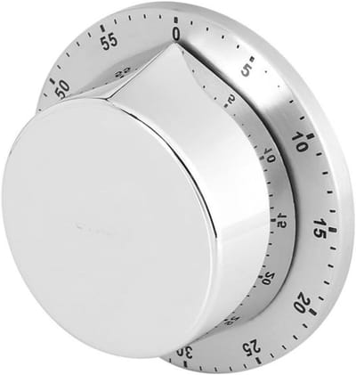 VHV - Kookwekker - Keukentimer - Magnetische timer - Mechanische wekker - Voor koken bakken en studie
