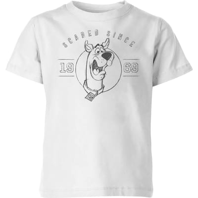 Scooby Doo Scared Since '69 Kids' T-Shirt - White - 98/104 (3-4 jaar)