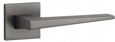 Stile Eda Slim Klinke - Titanium - Vierkant Rozet - Modern