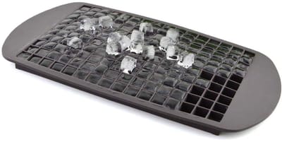 IJsvorm voor 160 mini-ijsblokjes siliconen Zwart