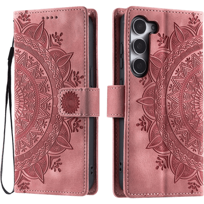 Comfycase Samsung Galaxy S26 Plus Mandala Bookcase Roze