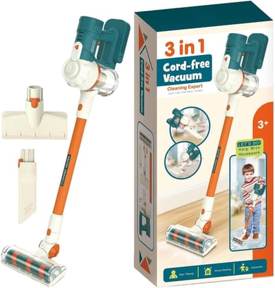 Stofzuiger Speelgoed - Kinderen Schoonmaker - Ouder Kind Interactie - Gesimuleerd Elektrisch Vacuüm - 40 x 19 x 9 cm