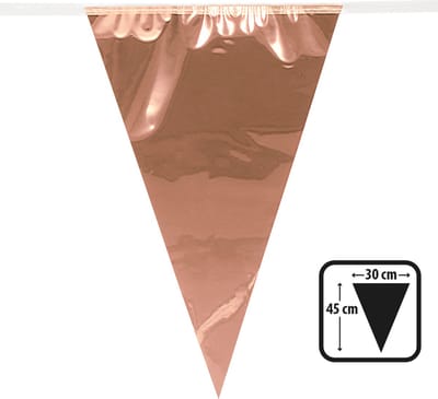 Boland - Foliereuzenvlaggenlijn roségoud Roségoud - Rose gold - Rose gold