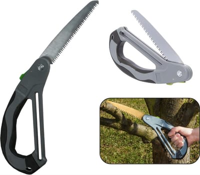 PD® Snoeischaar - Snoeizaag - Takkenzaag - Inklapbaar - EXTRA SCHERP - Koolstofstaal