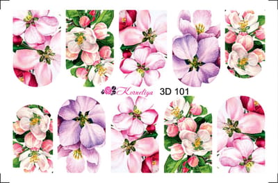 Korneliya 3D Waterdecal - 3D 101
