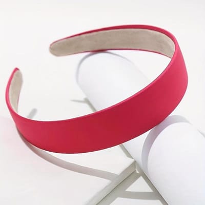 Elegante Brede Spons Hoofdband voor Vrouwen Chique Effen Kleur, Zachte Polyester Haarband, Perfect voor Styling Gezicht Wassen, Verkrijgbaar in Meerdere Kleuren, Sp gray
