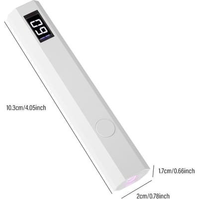 Draagbare Handheld Mini Nagellamp Voor Gel Polish Sneldrogend Zaklamp Pen USB Nagel Droogmachine UV LED Nagellamp