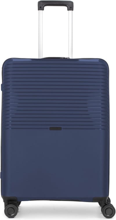 d & n Travel Line 4000 4-wielige trolley 66 cm - Harde bagage - TSA slot - navy
