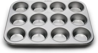 12-Cup Muffin- en Cupcake-bakvorm van staal - Perfecte bakresultaten