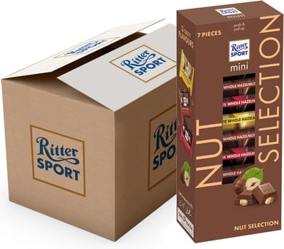 Ritter Sport - Mini Noten Mix Toren - 8x 116g