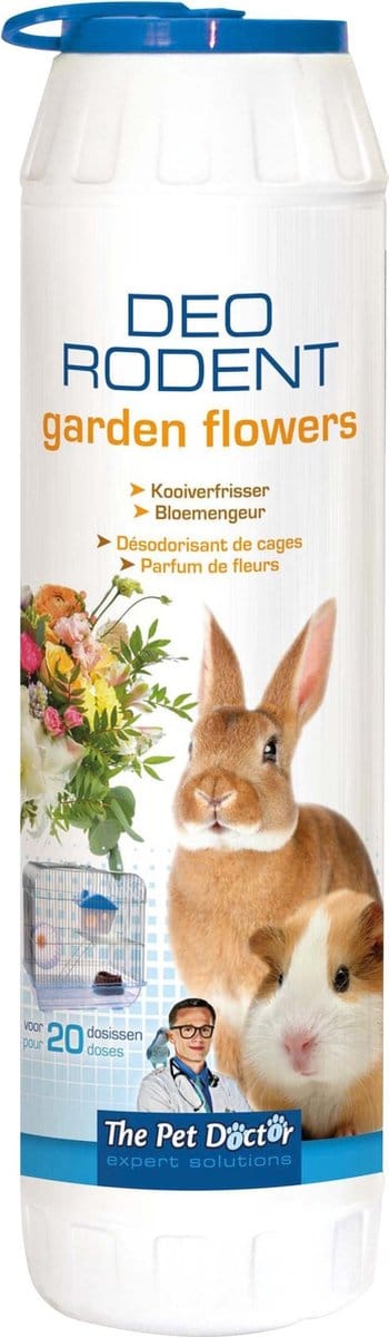 The Pet Doctor - Deo Rodent Garden Flowers - Kooiverfrisser - 750 g
