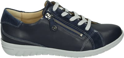 Hartjes - 162.0882/99 - Dames veterschoenen - Kleur: Blauw - Maat: 42.5