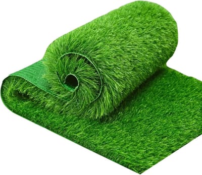 Kunstgrasmat - Nepgras Gazon - Buiten en Binnen - Met Drainagegaten - 1.5x1 Meter - Groen