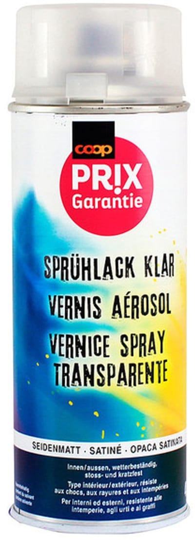 Coop Prix Garantie - Blanke lak - Zijdeglans 400 ml - vocht- en slijtagebestendig