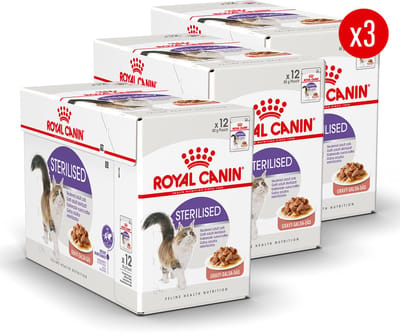 Royal Canin Sterilised in Gravy - 36 x 85 g - Katten Natvoer - Voordeelverpakking