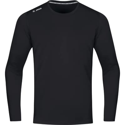 Jako - Shirt Run 2.0 - Zwarte Longsleeve Heren-XXL