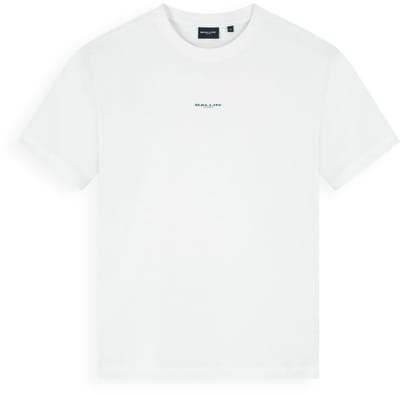 Ballin Amsterdam - Jongens Loose fit T-shirts Crewneck SS - White - Maat 16