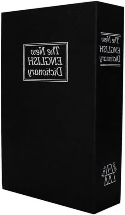 Boek Kluis - Geheime Opslag - Waardevolle Spullen - Combinatieslot - 11.5 x 8 x 4.5 cm - Zwart