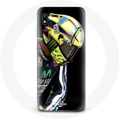 Case voor Samsung Galaxy A10 Valentino Rossi motorfietssnelheidsbestuurder