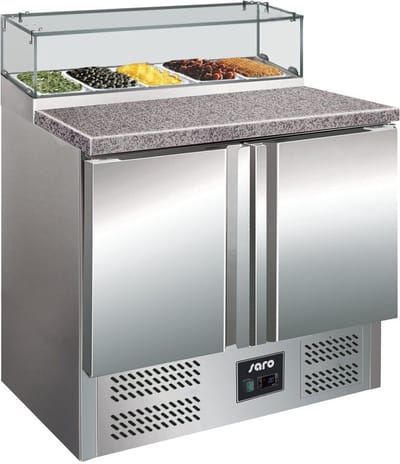 Pizzawerkbank | RVS| 257 liter | Saro | PS200G | 323-1101