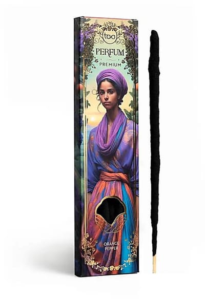 Sagrada Madre wierook - tao premium perfume - orange pepper - peper - sinaasappel -wierookstokjes - 1 doosje