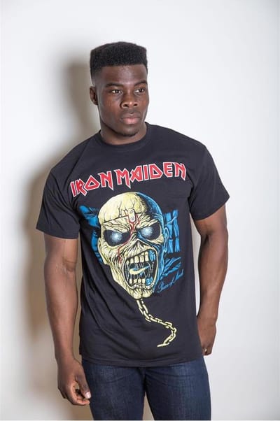 Iron Maiden - Piece Of Mind Heren T-shirt - M - Zwart